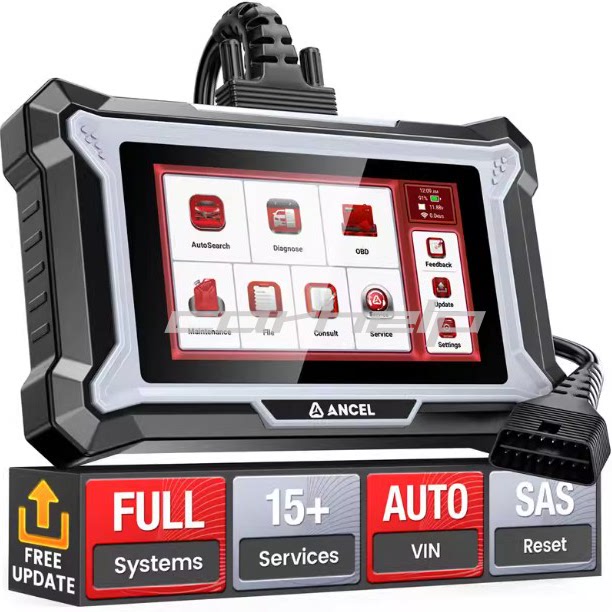 ANCEL DS200汽车全系统诊断仪 15种特殊复位保养功能 OBDII检测仪