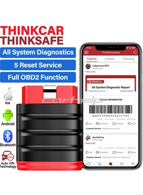 Thinksafe All system Diagnostic Scanner 5 Reset s ervice VIN
