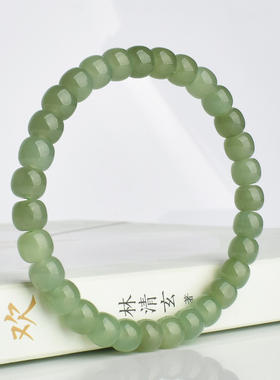 和田玉晴水手串老型珠手串女款精致手串民族风珠串玉串玉石