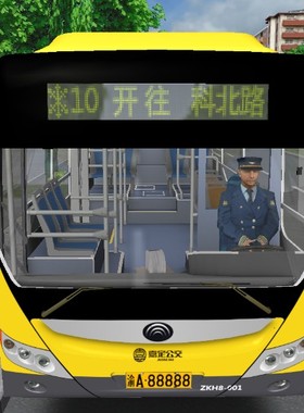 电脑游戏steam【omsi2】宇通H8修改版