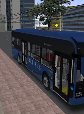 omsi2巴士模拟2宇通U12涂装版本steam电脑游戏模组