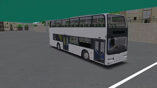 巴士模拟2omsi2车辆金旅XML6116S双层公交车游戏模组