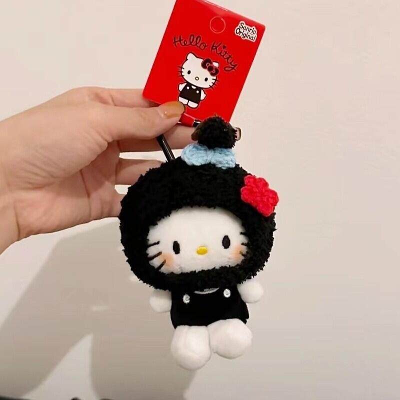 日本代购哈喽kitty KT小丸子女生送礼物包包挂件书包挂饰公仔玩偶