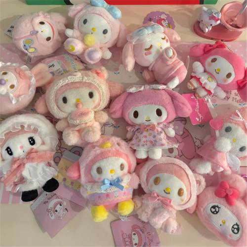 日本正品粉色美乐蒂kitty包挂件