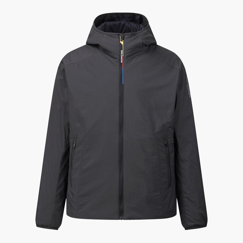 代购代购SALOMON萨洛蒙男士棉服保暖防风轻便外套连帽长袖户外夹