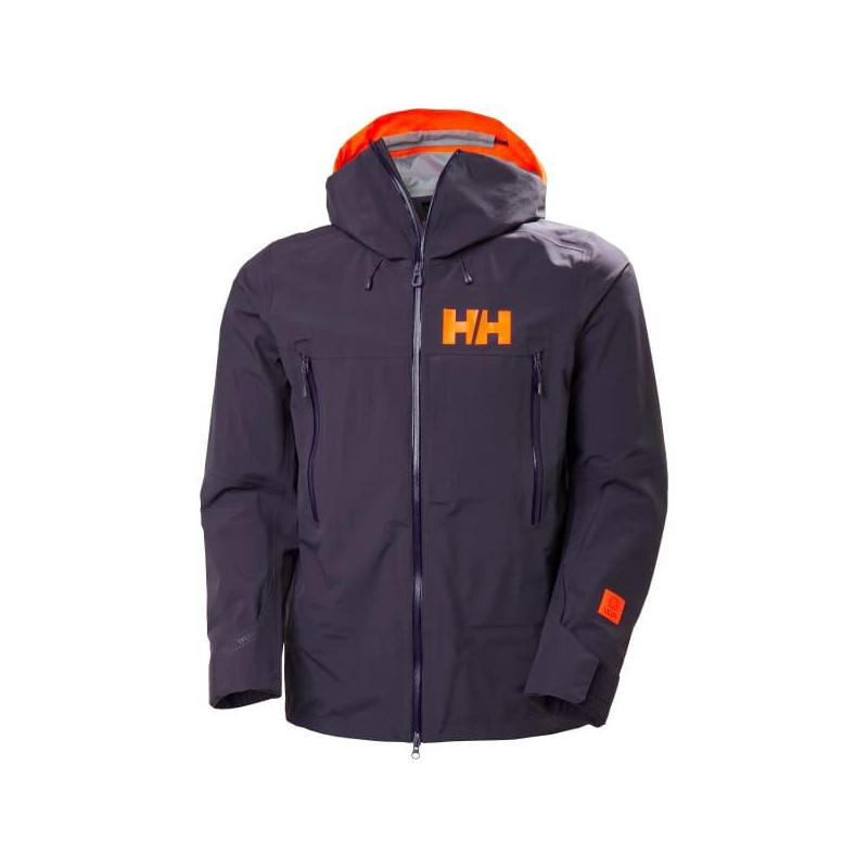 代购Helly Hansen海丽汉森男士冲锋衣防水防风透气滑雪服连帽