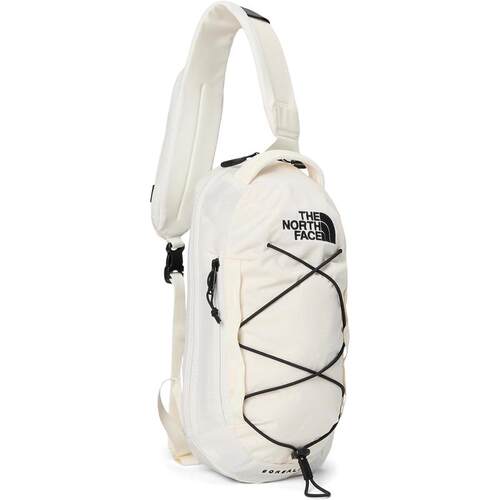 海外代购THE NORTH FACE/北面男士单肩包弹力压缩系统平板收纳层