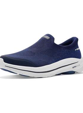 海外代购Skechers/斯凯奇女士时尚休闲鞋轻盈舒适透气回弹圆头