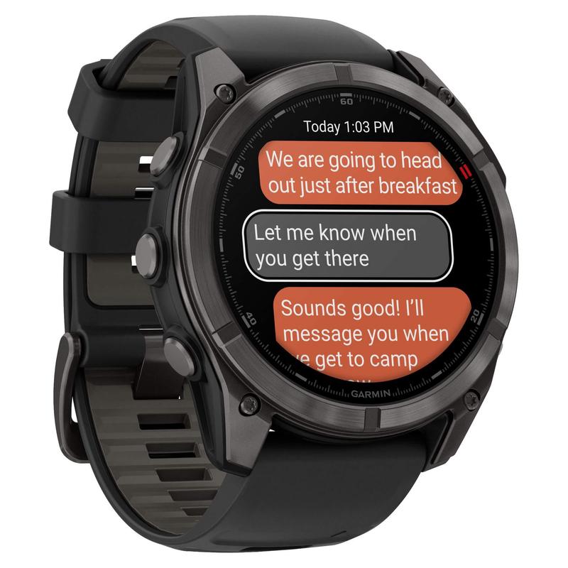 代购Garmin佳明男女智能手表通信心率监测多时区夜灯AMOLED