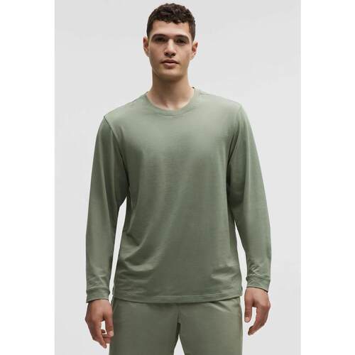 代购lululemon露露乐蒙男士运动T恤透气排汗舒适贴身日常穿着