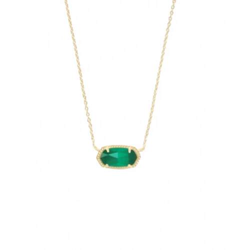 海外代购Kendra Scott（饰品）女士项链百搭精致镀金绿色