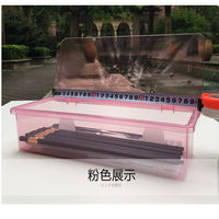 Chopstick box rack, plastic straw, spoon, knife and fork storage box with lid, draining tray, tableware, household kitchen, dust-proof, commercial thumbnail 6