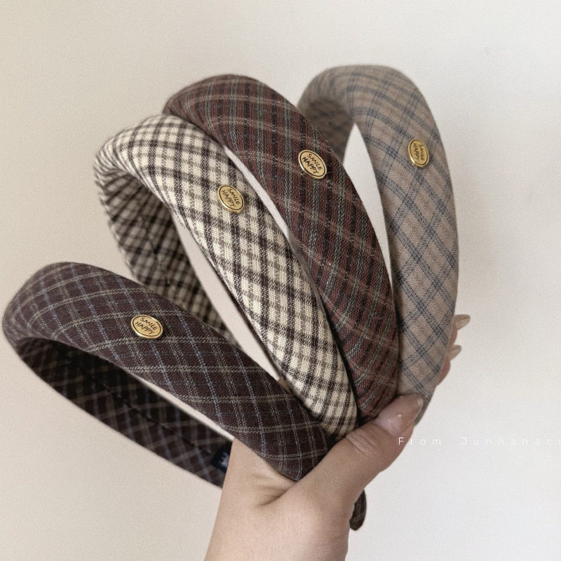 美拉德复古金标发箍日常通勤高颅顶甜美刘海头箍发卡发饰女,饰品/流行首饰/时尚饰品新,发饰,淘宝优惠券,粉丝福利购,淘宝优惠卷