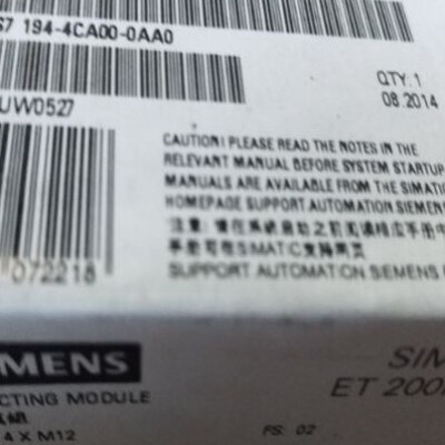 议价6ES7194-4CA10-0AA0ET200pro电子连接模块6ES71944CA100AA0