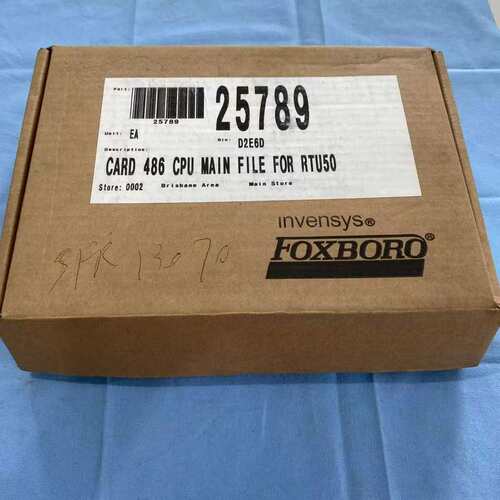 议价福克斯波罗FOXBORO CARD 486 CPU主文件RT