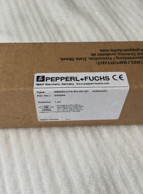 议价正品 进口德国倍加福/P+F传感器 NBN40-U1K-E2-3G-3D