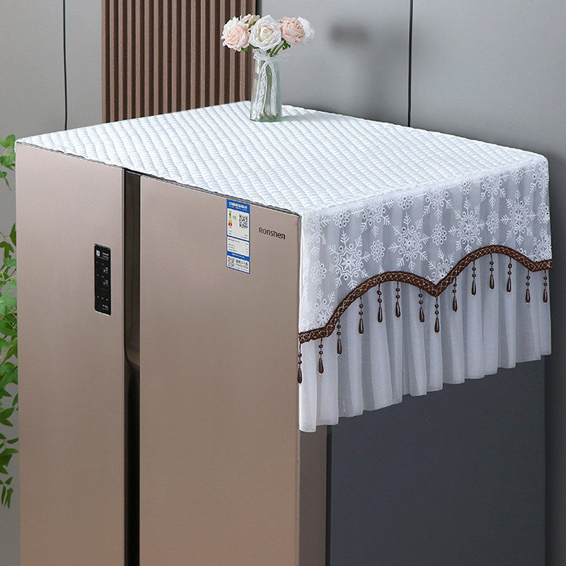 冰箱防尘罩盖巾单双开门盖布2026新款高档家用顶部顶罩遮灰防尘布