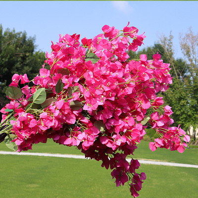 仿真三角梅婚庆造景客厅摆件绢花