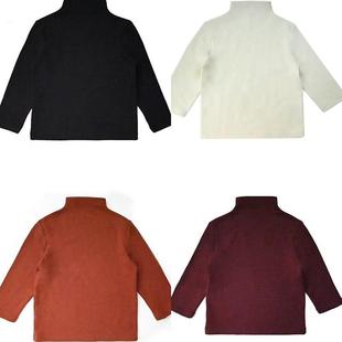 女童打底衫 秋冬新款 加厚保暖内搭儿童高领四色百搭 BABY LOVELY
