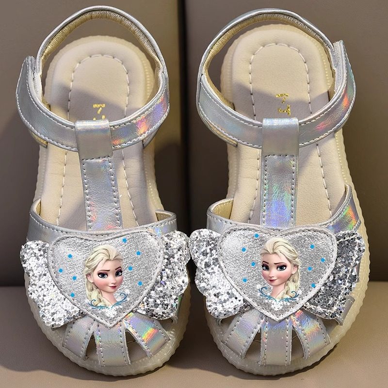 女童凉鞋2025年新款儿童沙滩鞋爱莎公主鞋夏款中大童软底包头凉鞋,童鞋/婴儿鞋/亲子鞋,凉鞋,淘宝优惠券,粉丝福利购,淘宝优惠卷