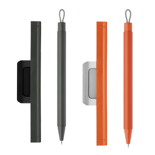 日本zebra斑马随记JJ115中性笔办公神器好物pitan磁吸随身携带商务办公用便携笔记本本子固定笔0.5mm黑色速写