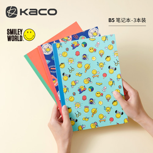 KACOSMILEYWORLD联名款笔记本