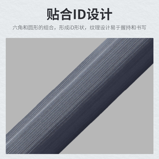 日本Sakura樱花Ballsign iD波晒炫黑按动中性笔六角笔杆复古色水笔黑色办公签字考试学生用笔0.3/0.4/0.5MM