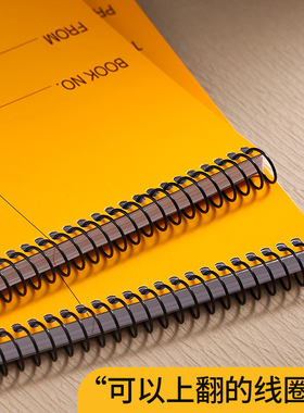 日本KOKUYO国誉线圈笔记本英语单词本渡边Steno notes螺旋上翻本gambol便携口译记忆速记A6小分栏a5学生用本