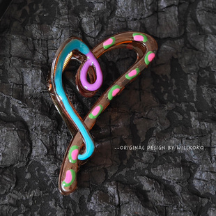 设计感撞色抓夹女2025新款高级感鲨鱼夹大号发量大后脑勺发夹头饰