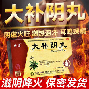 大补阴丸儿童地黄丸补肾固精强肾滋阴湿热早泄益气养血非胡庆余堂