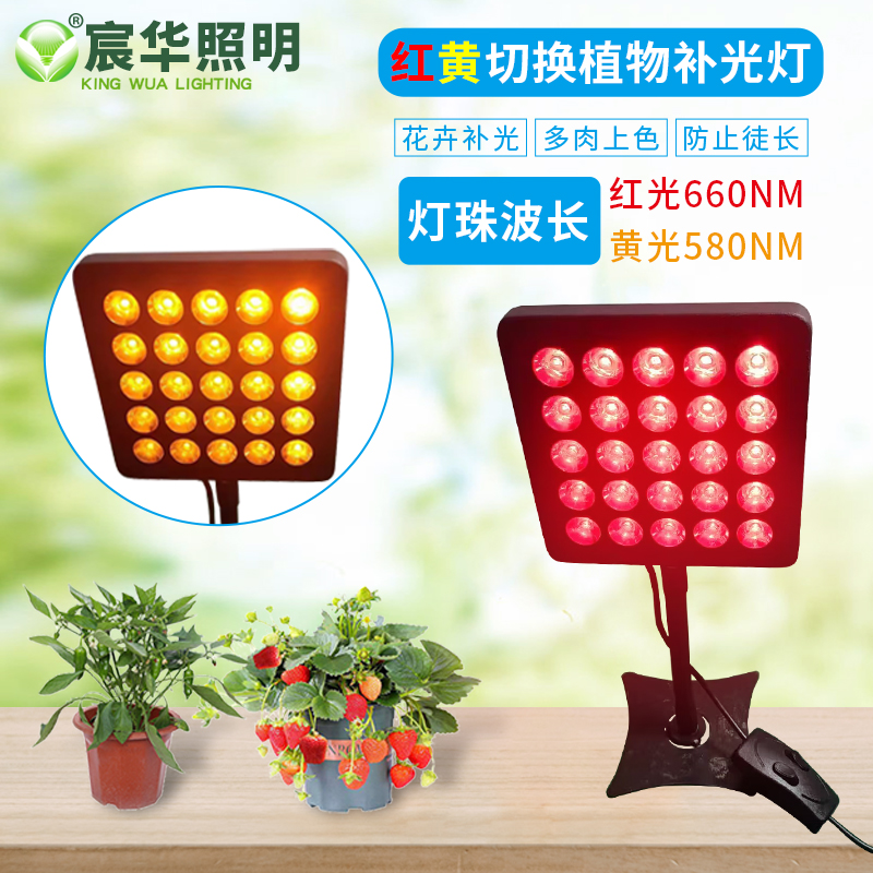 宸华植物育苗合作led多肉补光灯