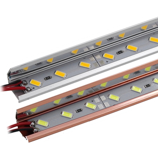 LED柜台灯条 12V 5730弧形灯带贴片硬灯条 珠宝手机展示柜超亮