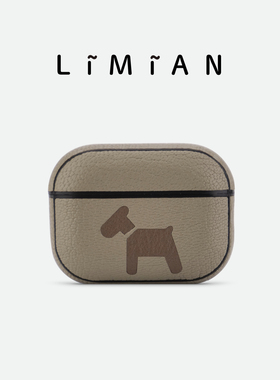 里面LM｜可爱小木马真皮AirPods123代AirPodspro123代耳机壳定制保护套定制卡通艺术不撞壳小众多色可选原创