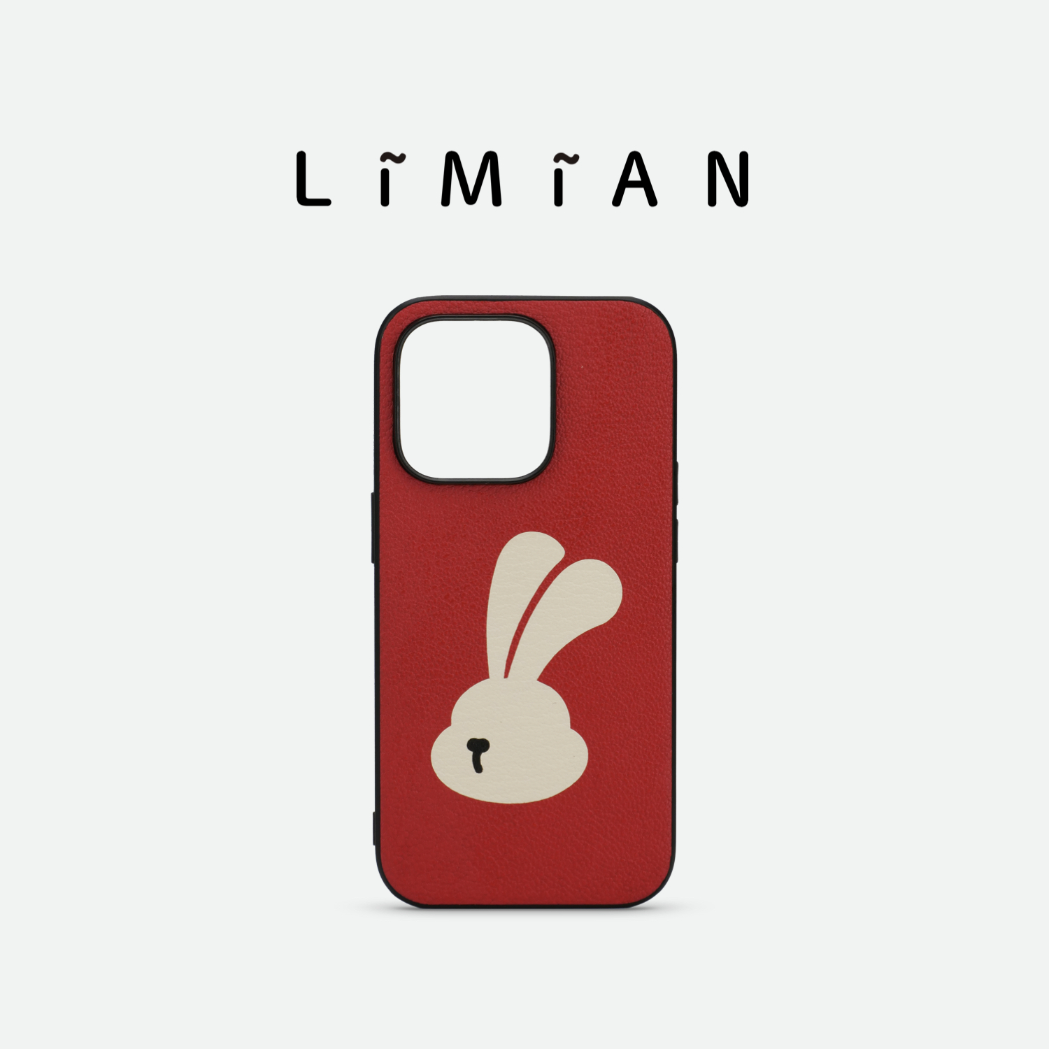 里面LM拽拽兔手机壳兔年可爱真皮
