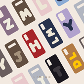 里面LM｜适用于三星s1230plusutral真皮个性 字母定制手机壳保护套