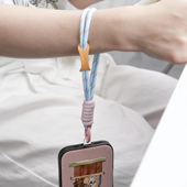 里面LM｜双绳编织手腕挂绳创意清新手工小众多功能手机绳定制户外