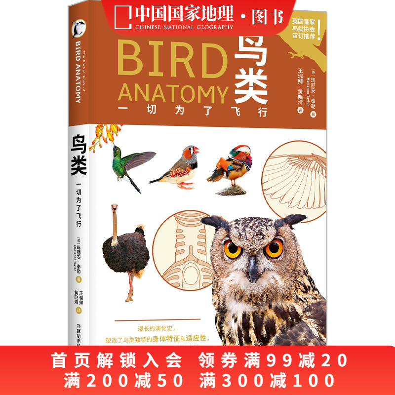 鸟类：一切为了飞行鸟类图书