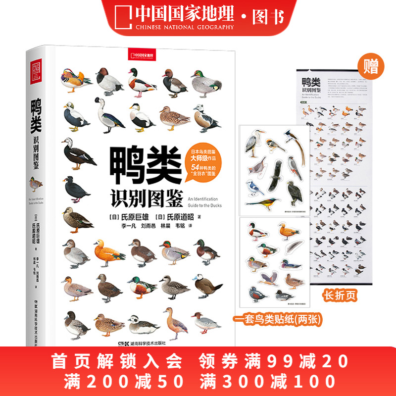 鸭类识别图鉴中国国家地理鸭宝书