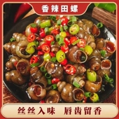香辣小田螺400g加热即食微辣加辣麻辣田螺肉下酒菜商用洪湖特色