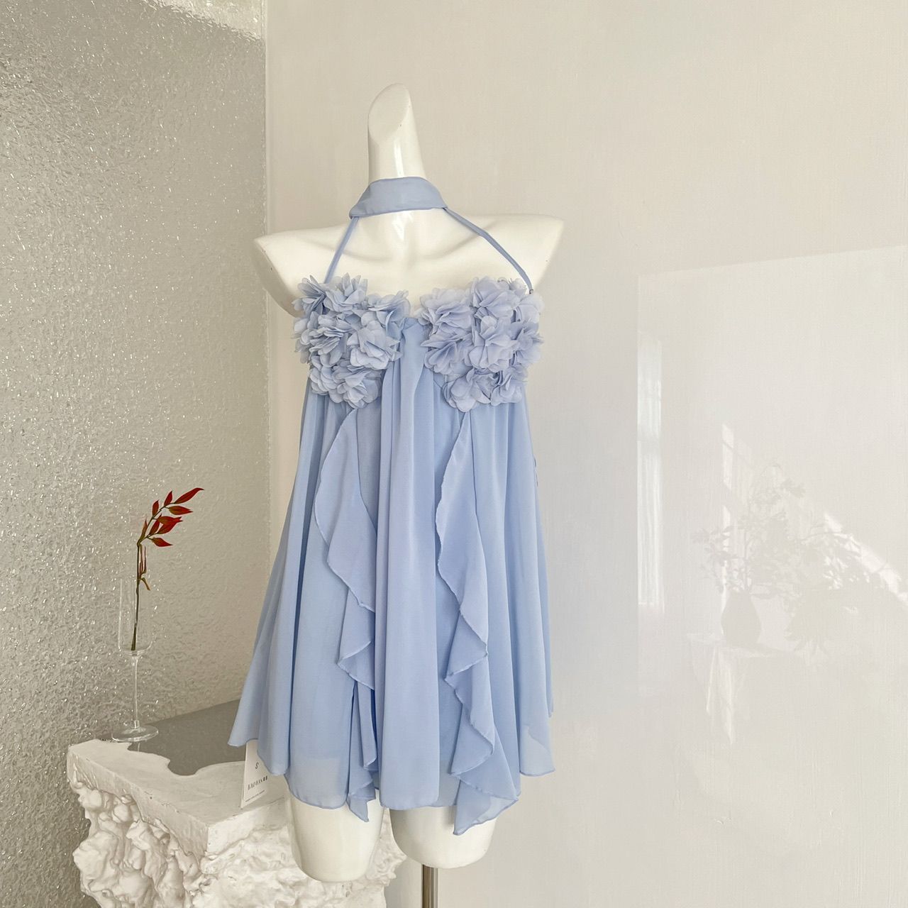 ifashion法式吊带连衣裙女2026早春新款纯欲穿搭蛋糕裙度假裙子图片