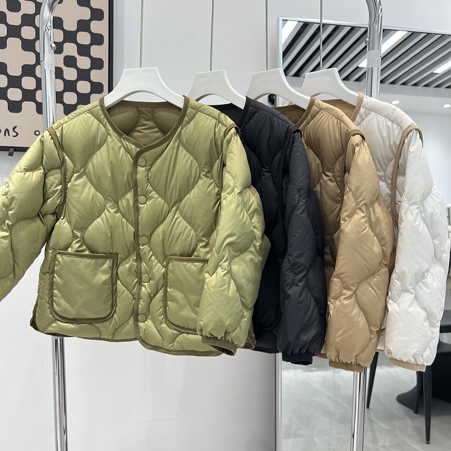 2024秋冬新款儿童轻薄羽绒服内胆短款男童女童中大童宝宝冬装外套