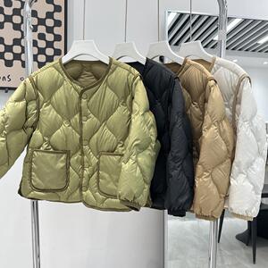 2024秋冬新款儿童轻薄羽绒服内胆短款男童女童中大童宝宝冬装外套