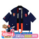 和风天狗刺绣宽松加厚甚平开衫 MMLAB KIMMONO日式 藏青和服外套