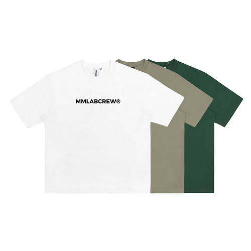 MMLABCREW夏季简约短袖