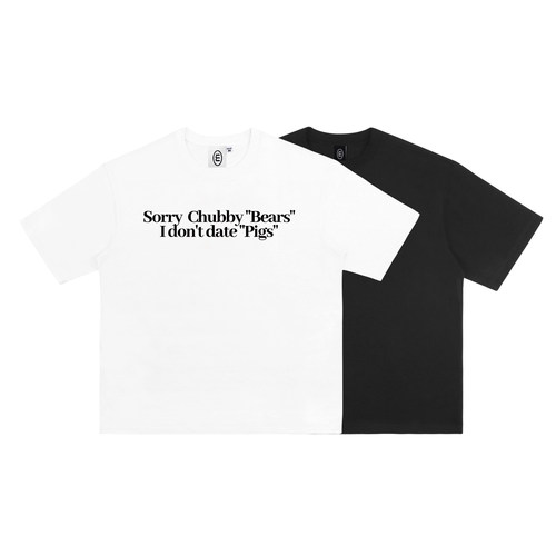 宽松短袖MMLABCREW加厚重磅