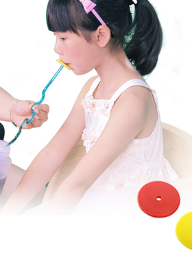 吸管唇垫talktools吸管练习合唇力量儿童言语口肌吞咽训练工具