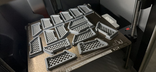 雪铁龙凡尔赛C5X标志408X导水槽防塞网过滤保护罩改装配件3D打印