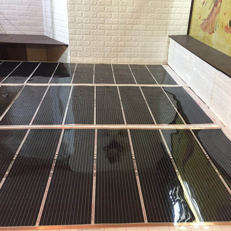 石墨烯电热膜地暖家用电炕韩国碳晶碳纤维发热地热膜加热电热炕板