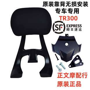 适用豪爵TR300后扶手靠背总成坐垫后扶手靠背支架HJ300-3原厂防伪