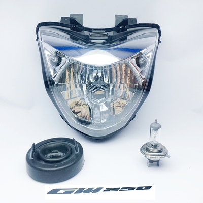 GW250摩托车大灯旅行版F版GW国四所有系列通用大灯总成螺丝原厂